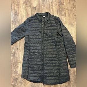 Old Navy Long Slim Puffer Coat